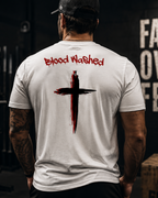 Blood Washed Cross Tee V2